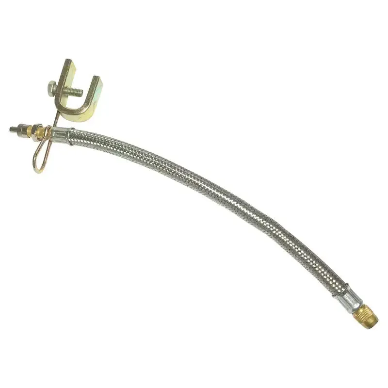 AA Flexible Truck Valve Extension - Braided Steel (Ea)