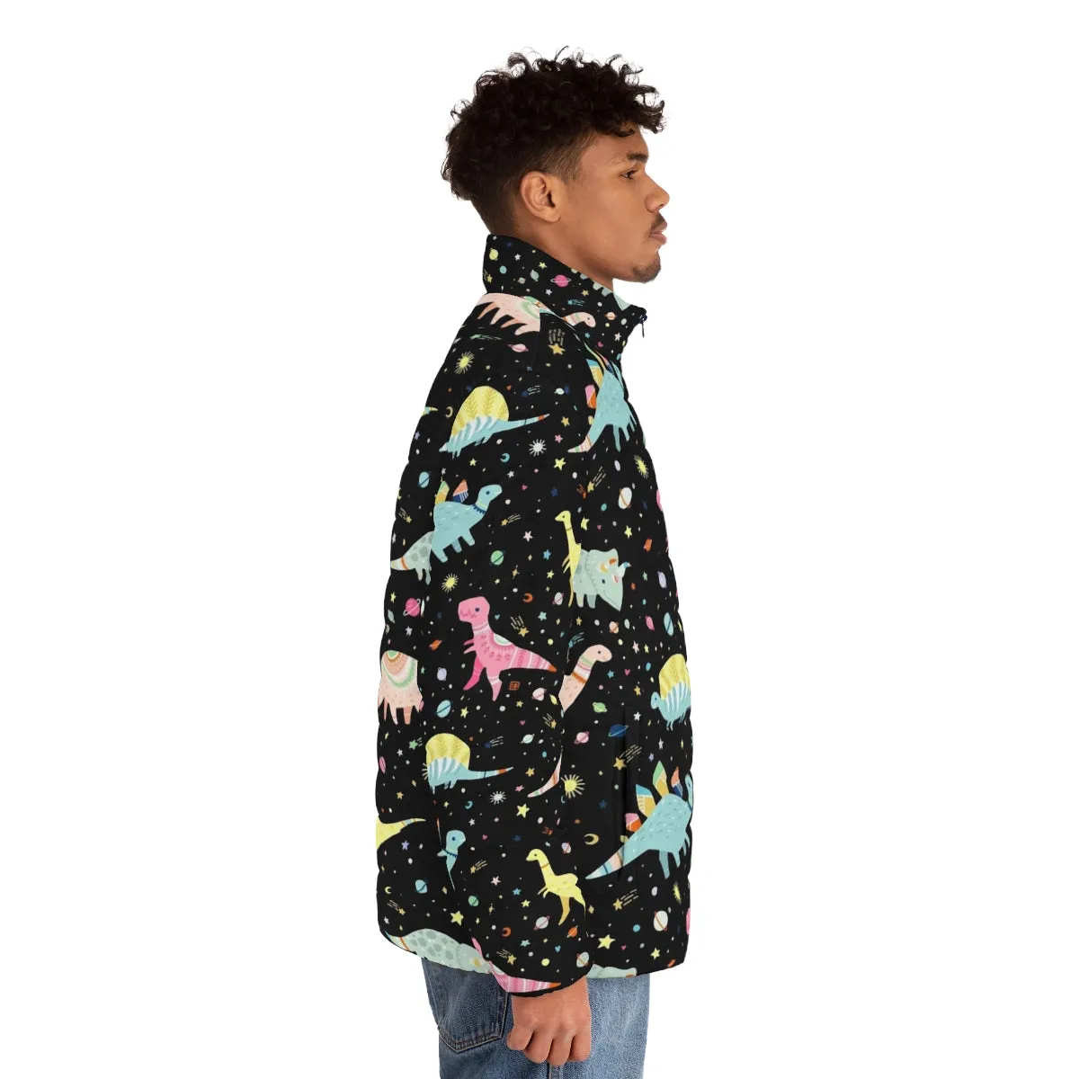 Adorable Dinosaur Puffer Jacket for Kids | Warm & Cozy Prehistoric Pattern