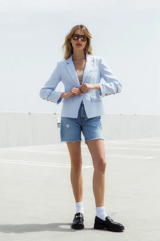 Andra Linen Blazer