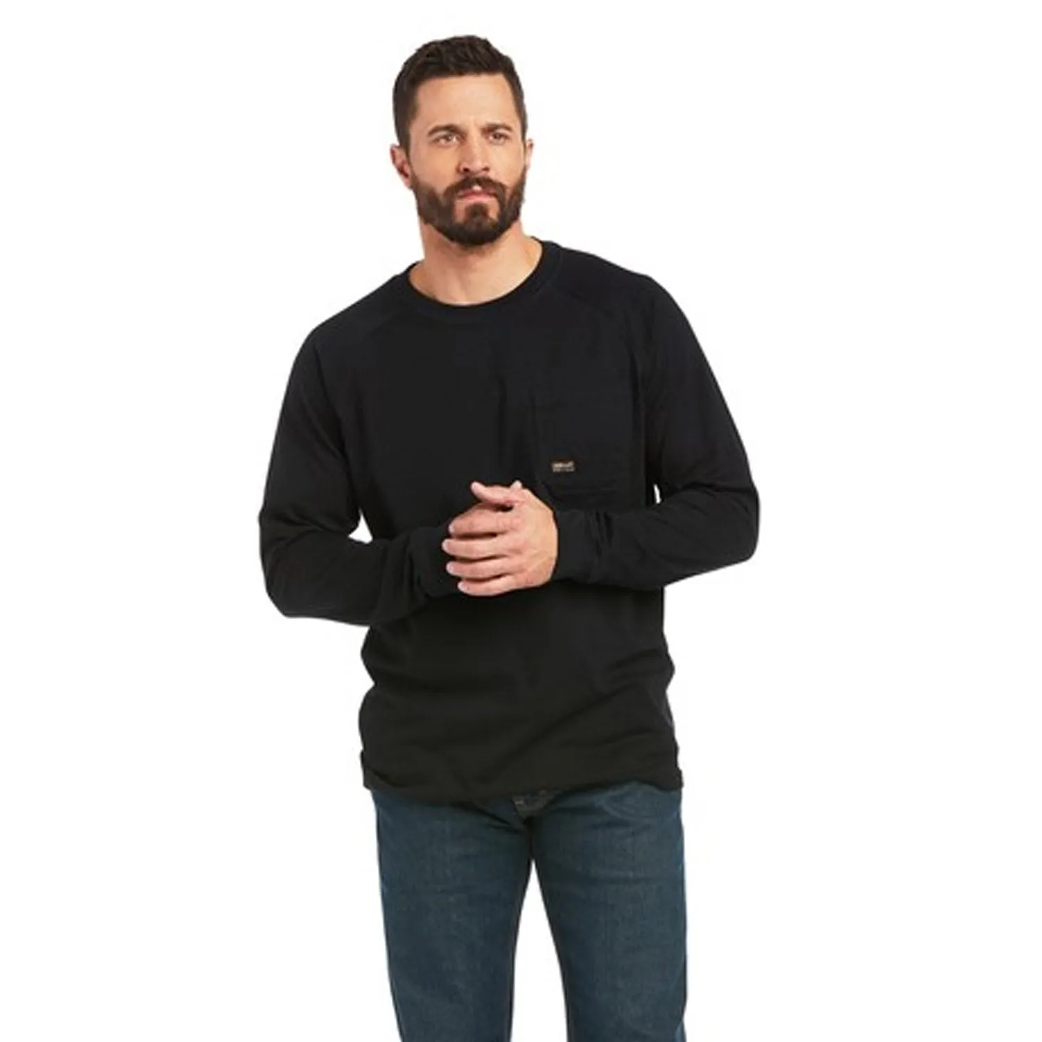 Ariat Rebar Cotton Strong Roughneck Graphic Long Sleeve T-Shirt