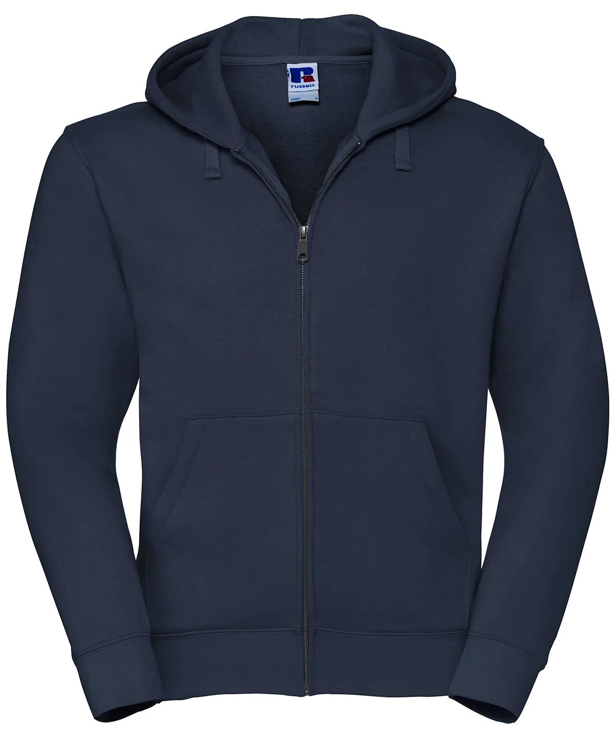 Authentic zipped hooded sweat | French Navy