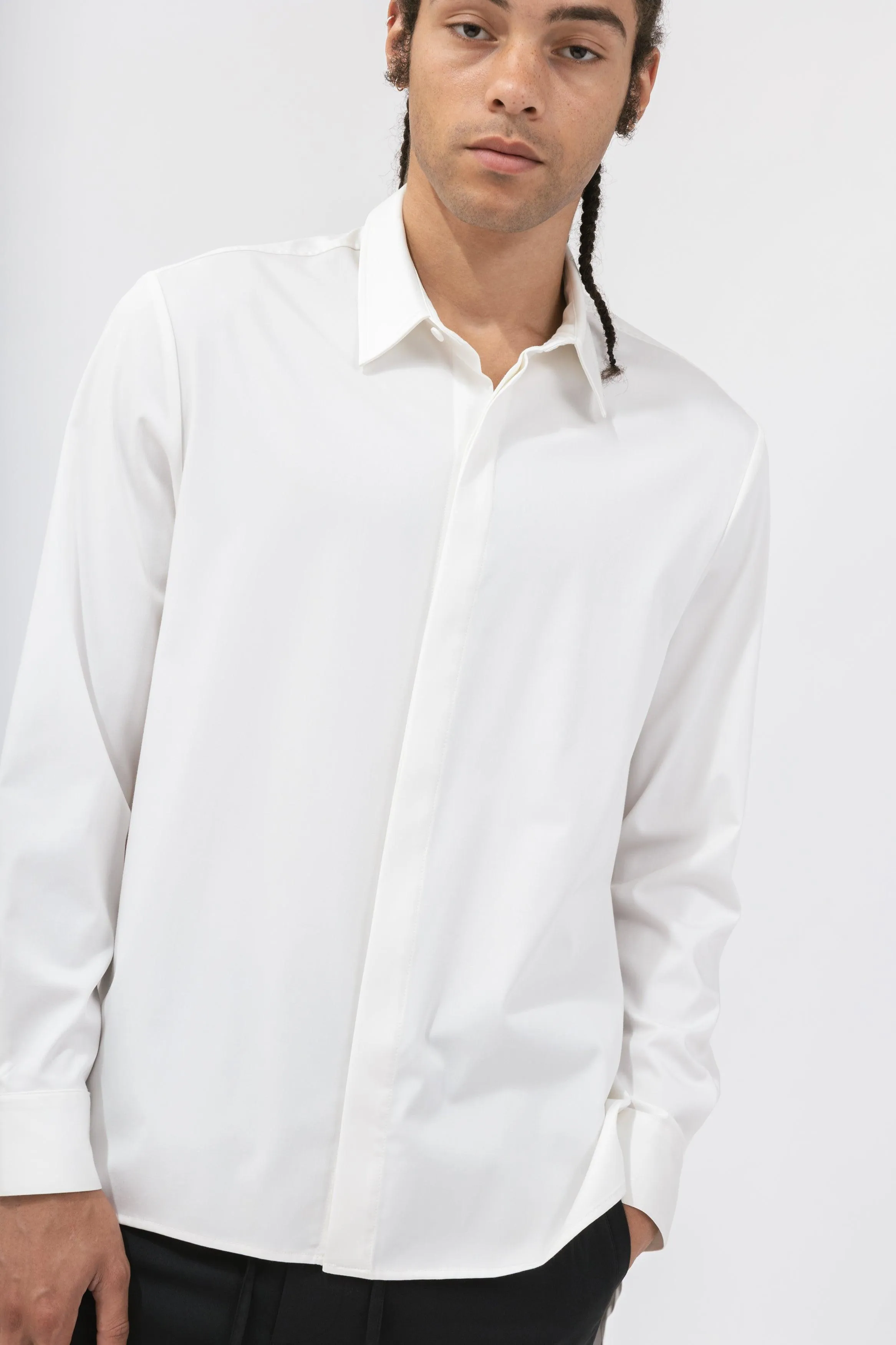 Bamboo Long Sleeve Button Down