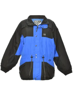 Black & Blue Ski Jacket - XL