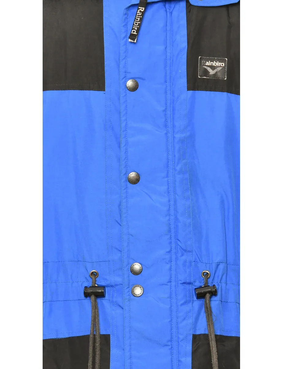 Black & Blue Ski Jacket - XL