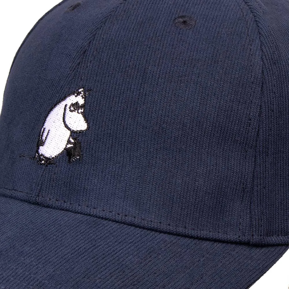 Cap Adult Corduroy Moominpappa Navy Blue