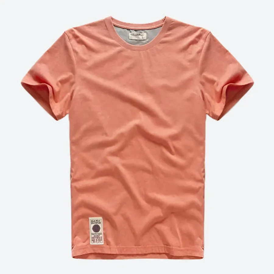 Casual Crew Neck Cotton T-Shirts