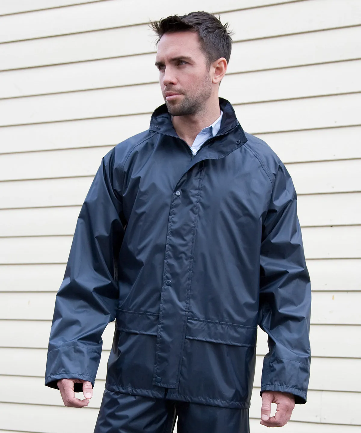 Core rain jacket | Navy