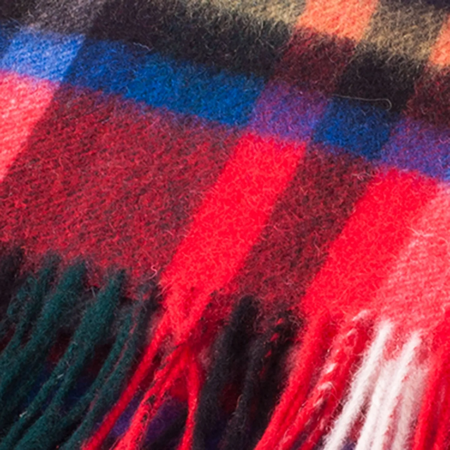 Edinburgh 100% Lambswool Scarf  Exploded Stewart Royal