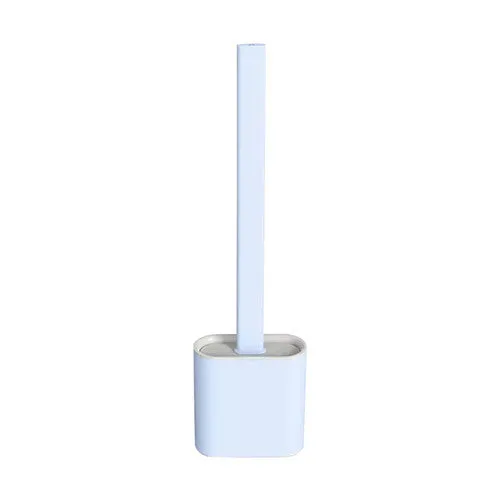 Flexible Silicone Bristle Toilet Brush with Ventilated Base