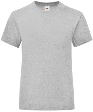 Girls iconic T | Heather Grey