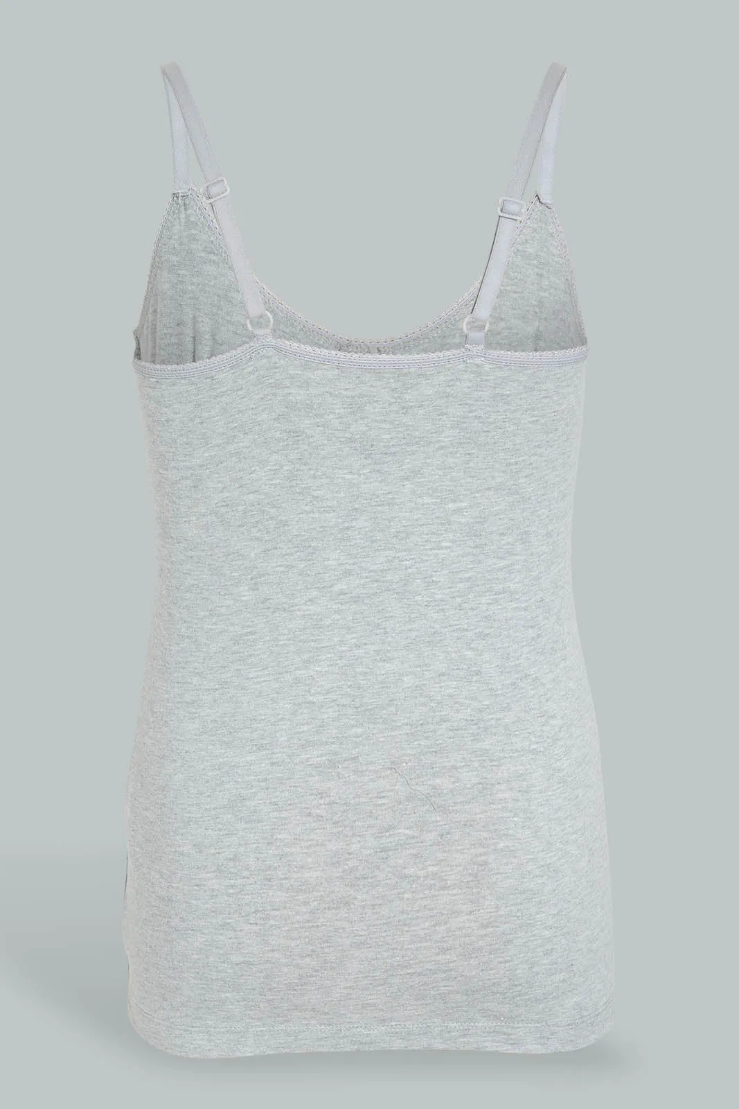 Grey and White Vest (Pack of 2)