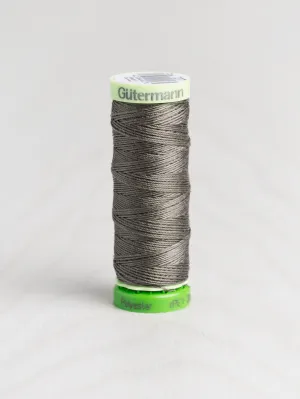 Gütermann rPET Recycled Topstitch Thread - Extra Dark Grey 727