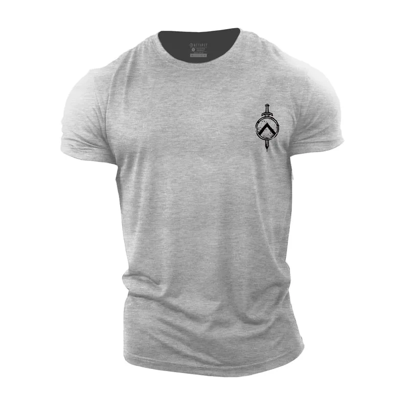 Helmet of Spartan Cotton T-Shirt