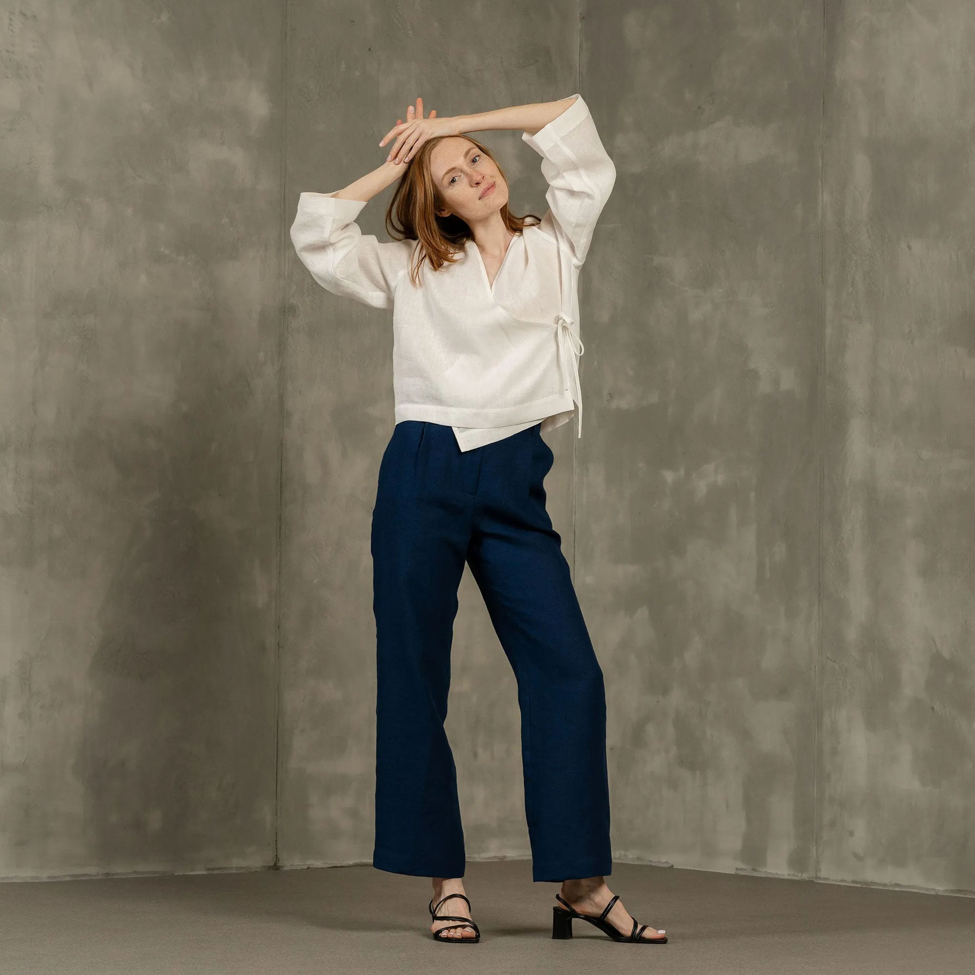 High Drape Pants Lotus