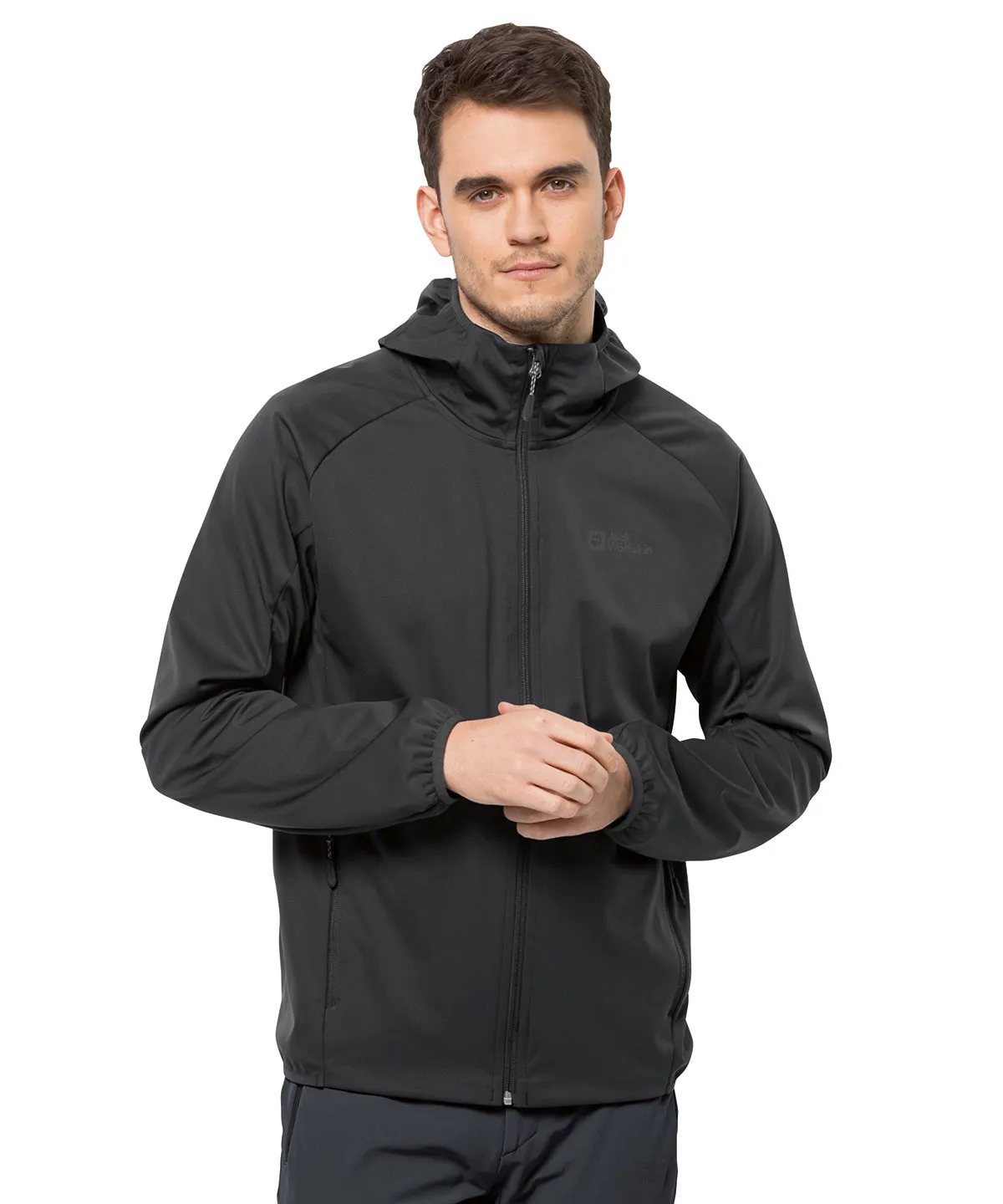 Hooded softshell jacket (NL) | Black