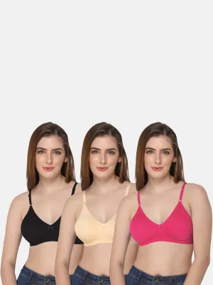 Intimacy Saree Bra Combo Pack – Stylish and Comfortable Everyday Essentials for Women (IN29 - C66)