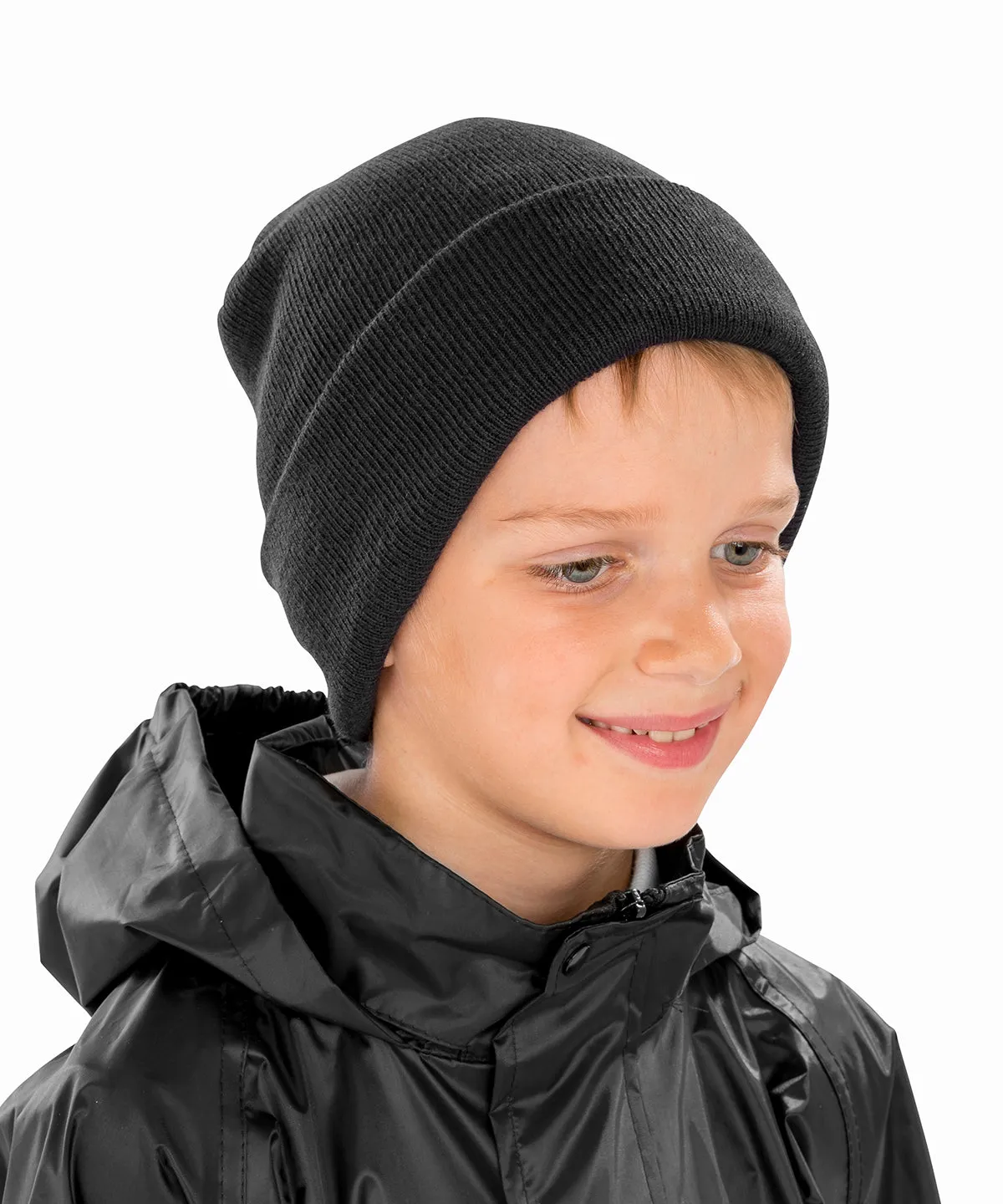 Kids woolly ski hat | Navy