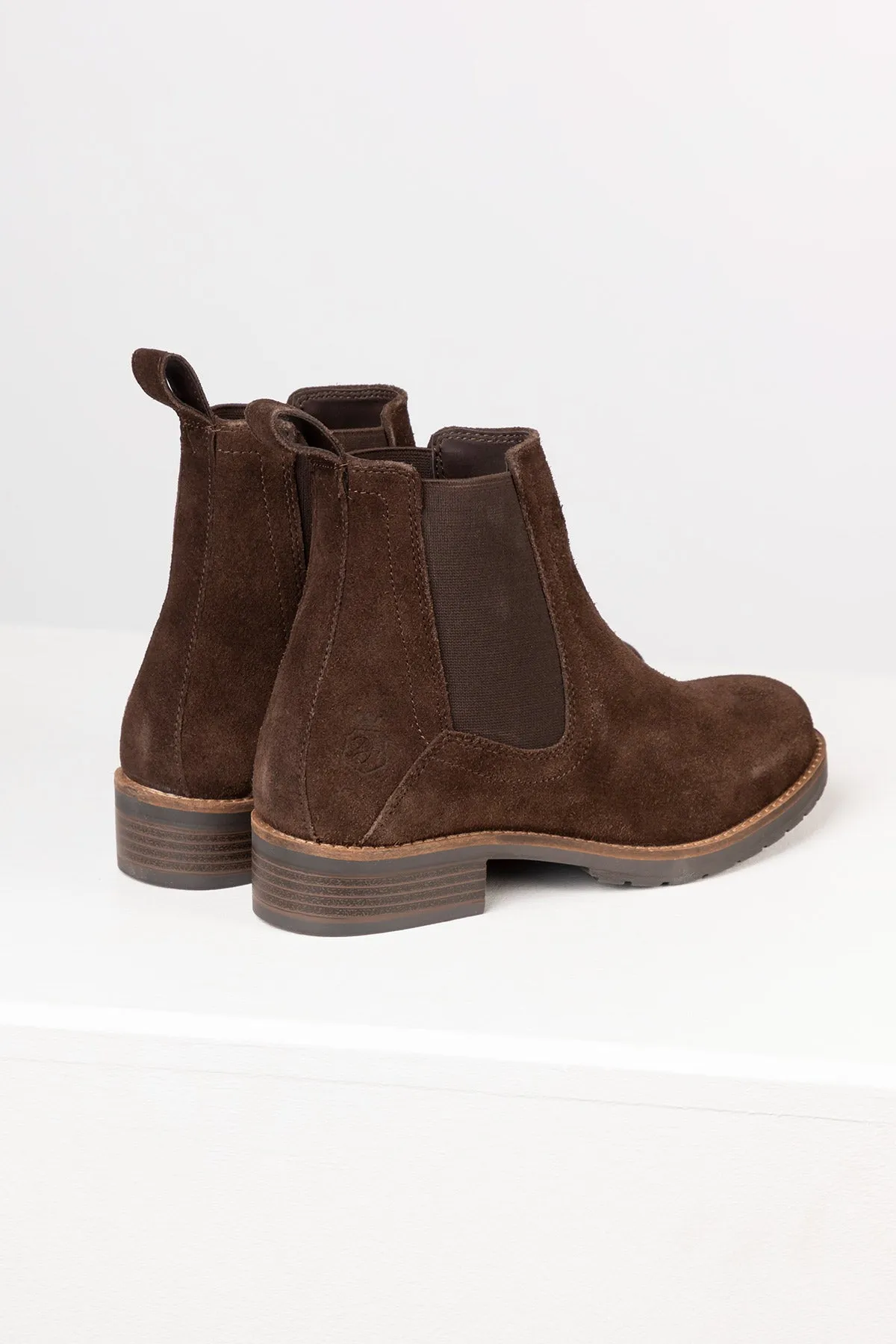 Ladies Suede Chelsea Boots - Allerston