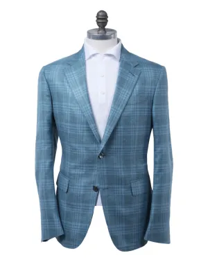 Light Teal Check Sportcoat