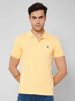 Men Yellow T-Shirt