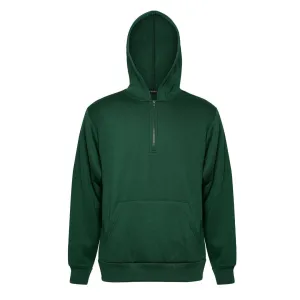 Men's Quarter-Zip Oversized-Fit Hoodie Sweatshirt