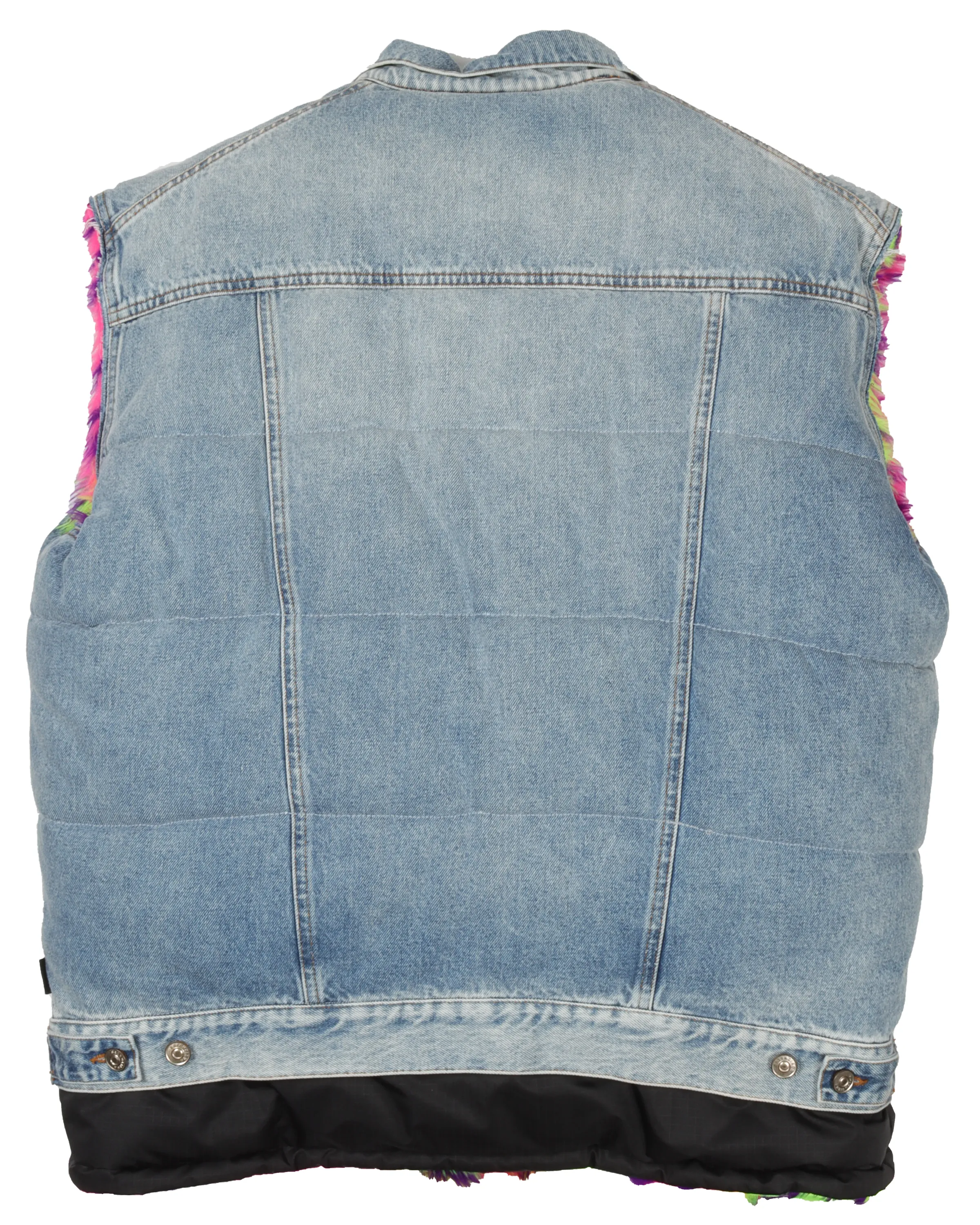 Multi-Lay Denim Vest