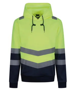 Pro hi-vis overhead hoodie | Yellow