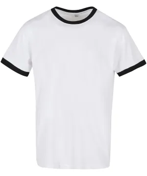 Ringer tee | White/Black