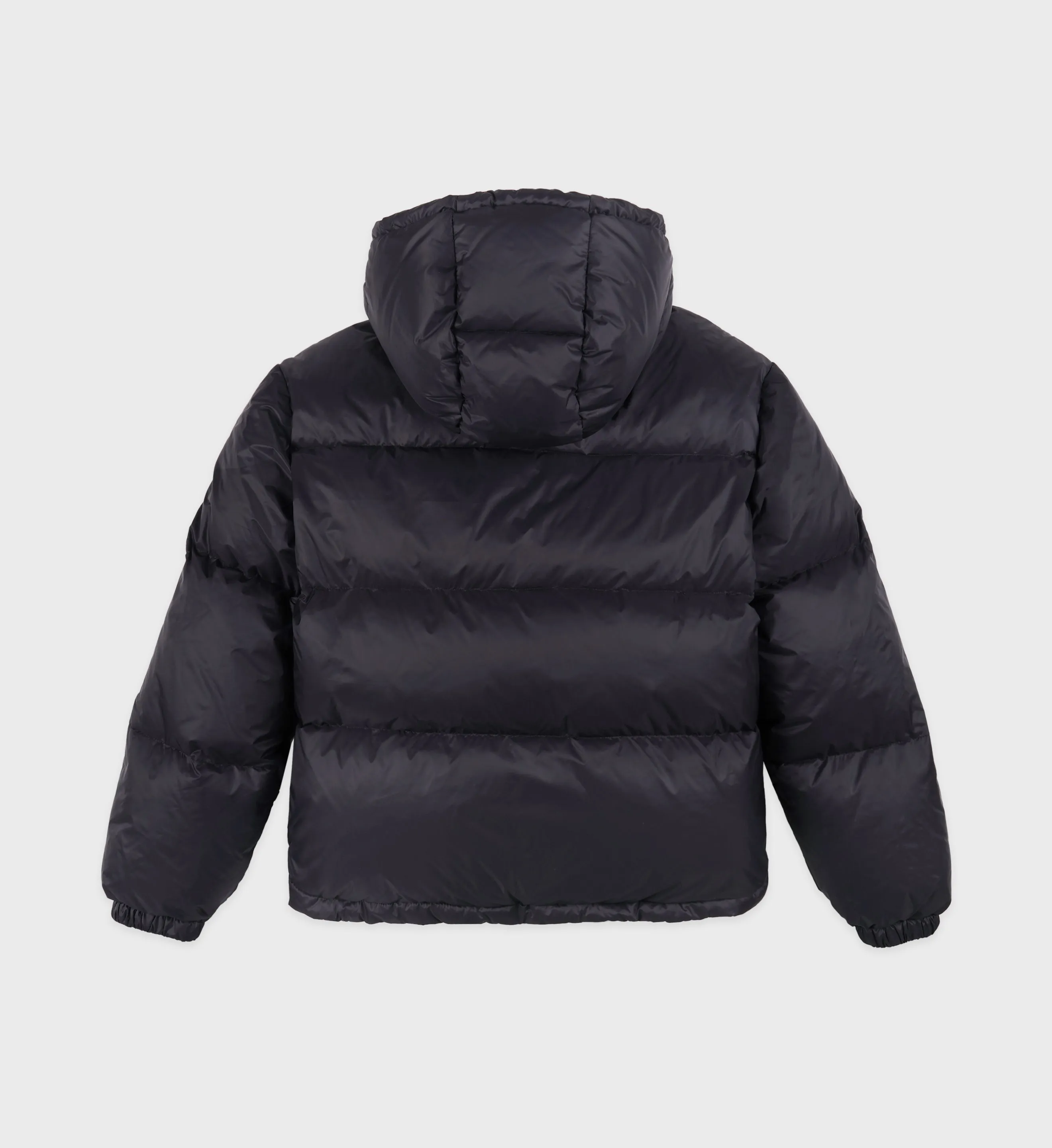 Running Woman Puffer Jacket - Black