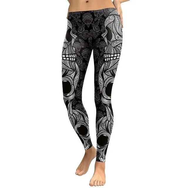 Skull Print Leggings [VERY DETAILED]