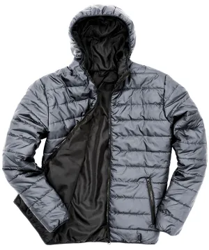 Soft padded jacket | Frost Grey/Black