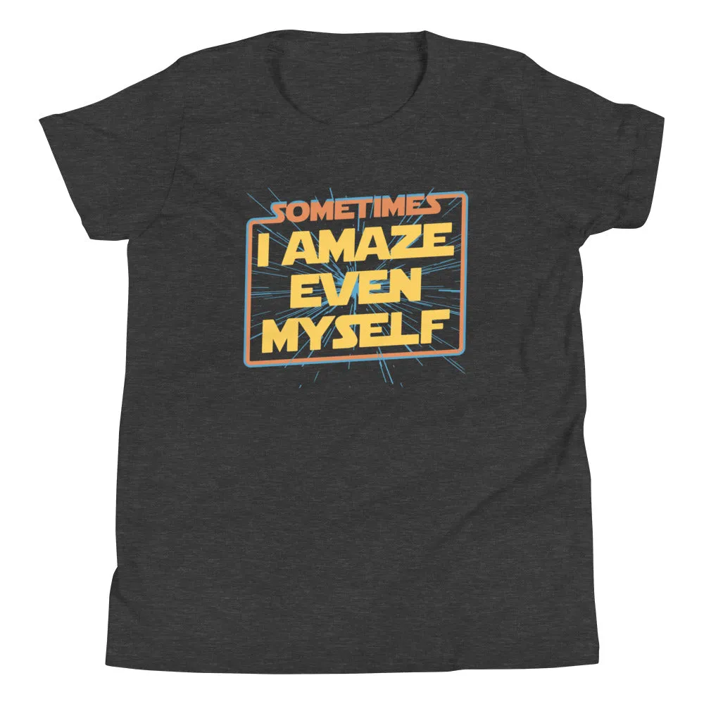 Sometimes I Even Amaze Myself Kid's Youth Tee