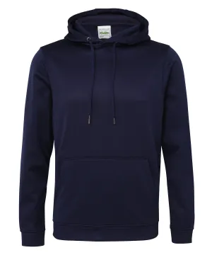 Sports polyester hoodie | Oxford Navy