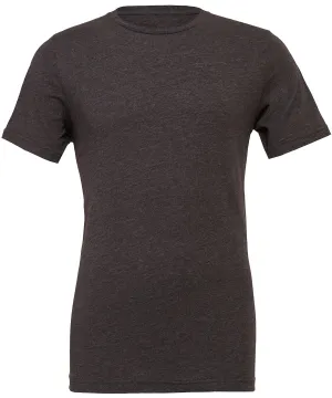 Unisex heather CVC short sleeve t-shirt | Dark Grey Heather