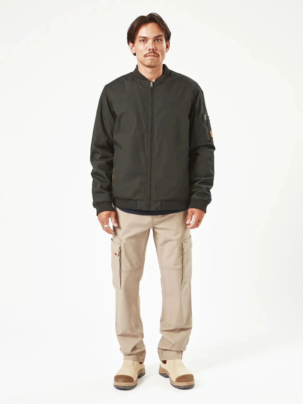 VOLCOM WORKWEAR JACKET - BLACK