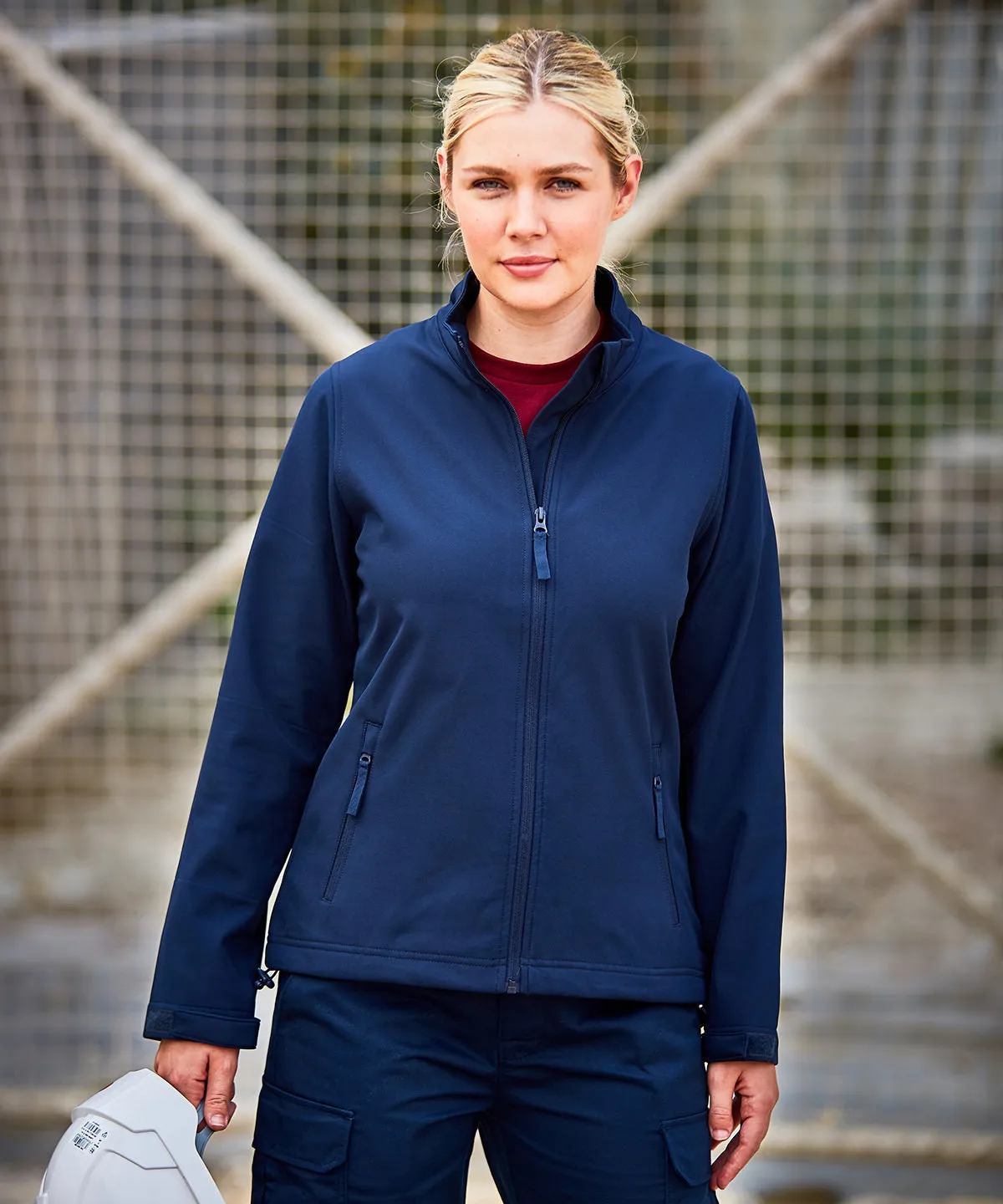 Womens Pro 2-layer softshell jacket | Navy